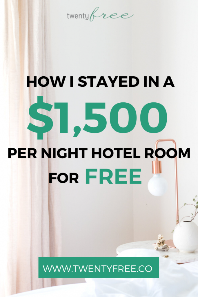 Find out how I stayed in this crazy beautiful $1500 per night hotel room completely FREE! #twentyfreeco｜travel hacks｜packing｜airplane｜for women｜international｜cheap｜hotel｜money｜for girls｜#travel #lifestyle #travelhacking #travelhacks #hotels #traveltips #traveling